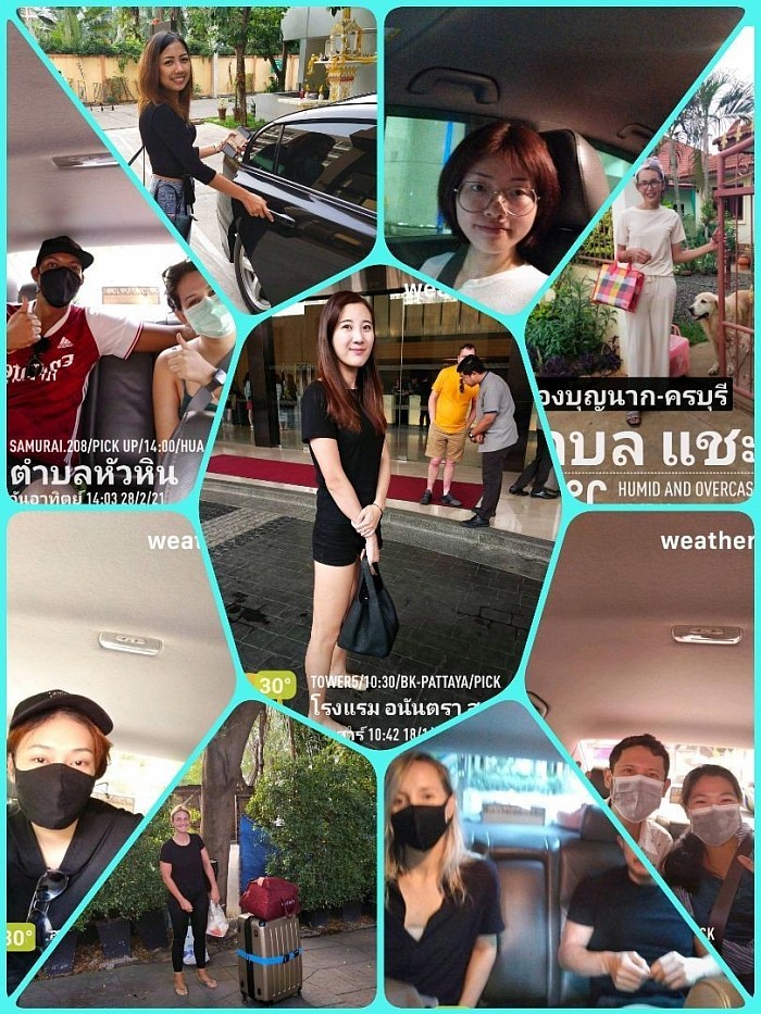 Amy Taxi Thailand team work